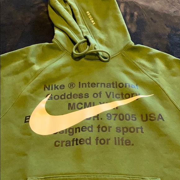 nike international goddess of victory jacket